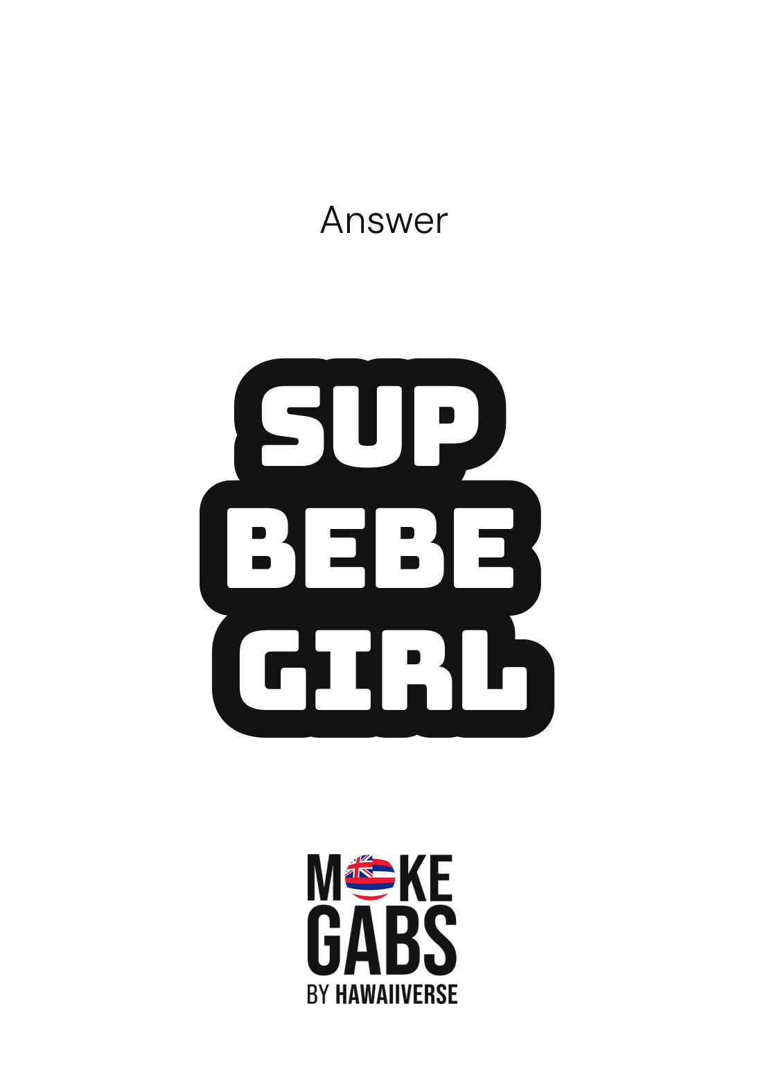 sup bebe girl